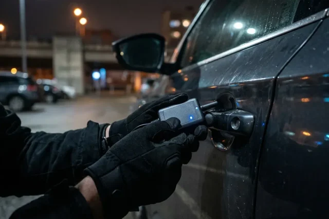 Czy AC obejmuje kradzież auta bez śladów włamania (np. keyless)?